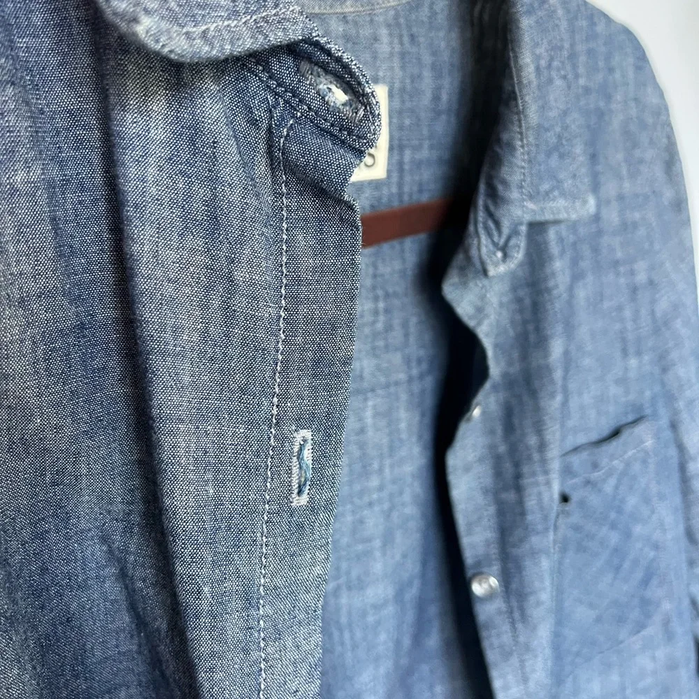 Blue Button-Up Shirt Rag'n'Bone - Picture 3 of 3